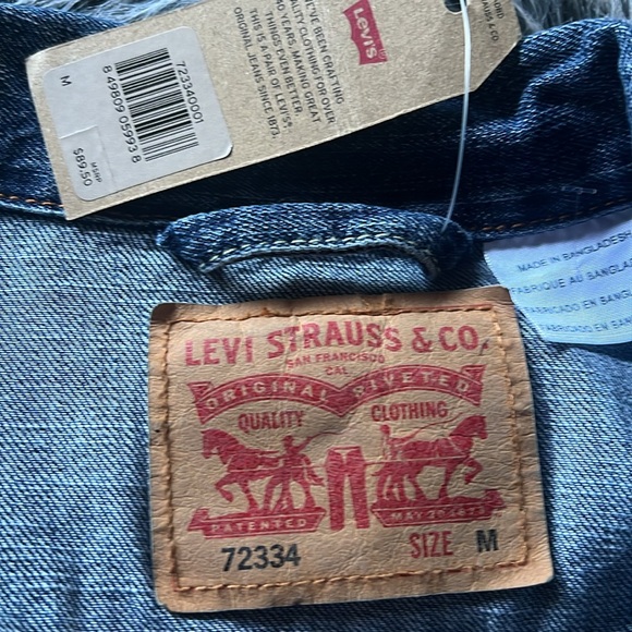 New Levi Strauss, blue jean jacket size medium - Picture 5 of 14